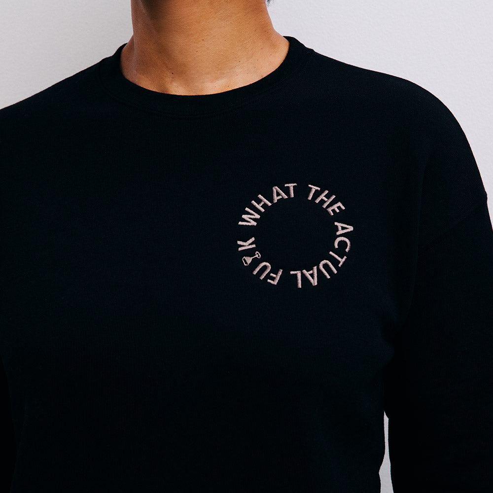 What The Actual Fu*k Crewneck Sweater